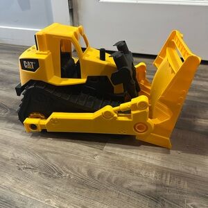 Yellow Bulldozer Toy